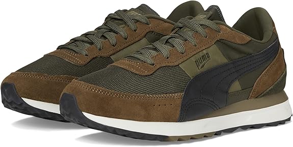 PUMA Men's Road Rider Suede Sneaker